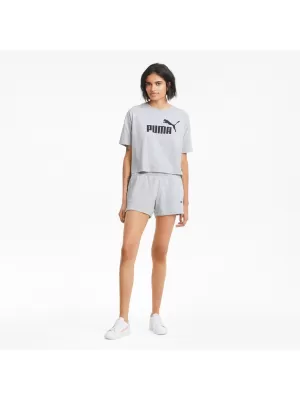 Női rövidnadrág PUMA ESS 4 SWEAT SHORTS TR 586824-04 SZÜRKE