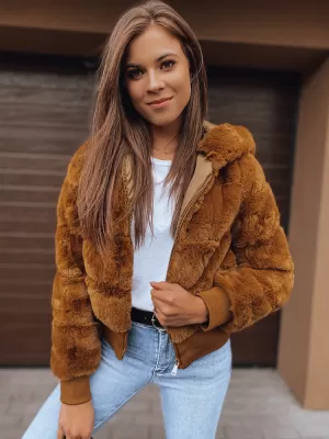 Tavaszi kabát DSTREET TY2285 BARNA