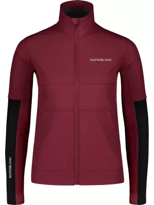 Női softshell kabát NORDBLANC FJORD NBSSL7657 BURGUNDIA