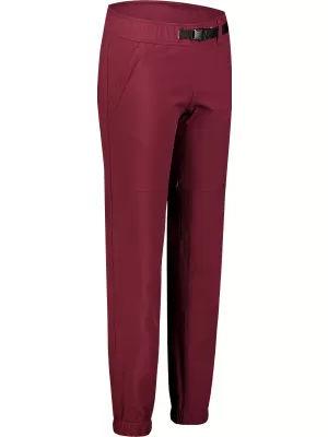 Női softshell nadrág NORDBLANC ELSA NBFPL7733 BURGUNDIA