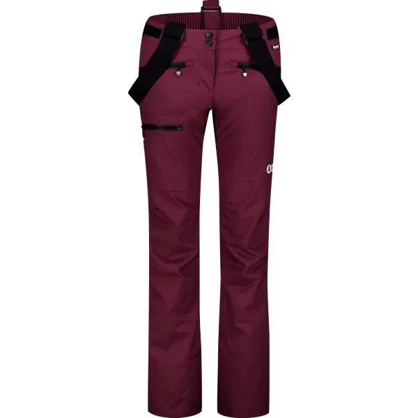  Női sínadrág NORDBLANC SNOWBALL NBWP7769 BURGUNDIA 