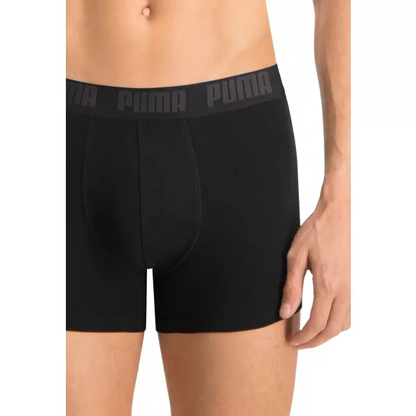  Férfi boxerek PUMA BASIC BOXER 2P 88886958 FEKETE/FEKETE 