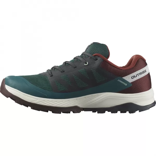  Férfi cipők SALOMON OUTRISE GORE-TEX L47142100 PONDEROSA FENYŐ / KESERŰ CSOKOLÁDÉ / VANÍLIA JÉG 