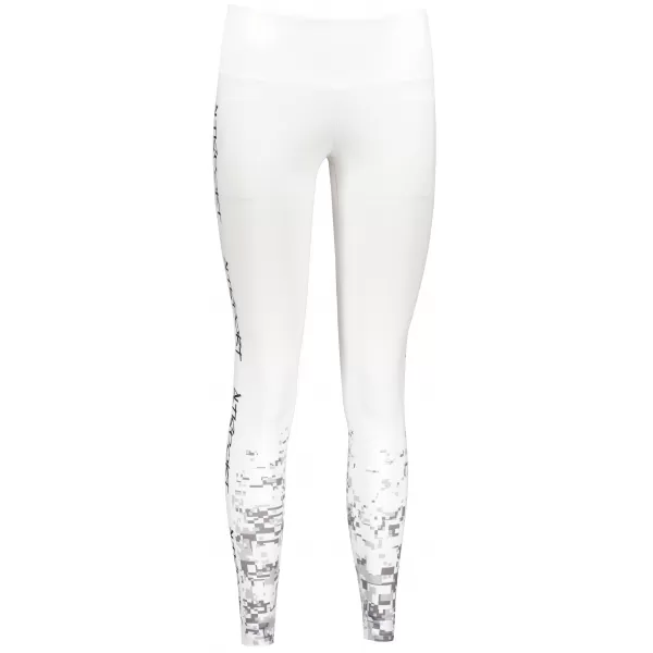  Női hosszú prémium leggings ALTISPORT SWE/ALW02S04 FEHÉR SZÜRKE 