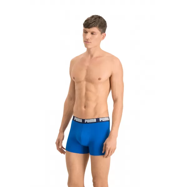  Férfi boxerek PUMA BASIC BOXER 2P 88886960 IGAZI KÉK 