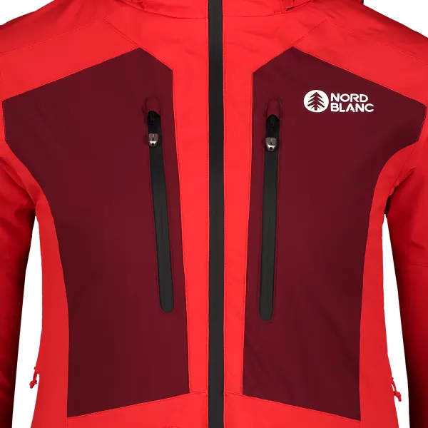  Női sídzseki NORDBLANC SNOW-SQUALL NBWJL7753 PIROS 