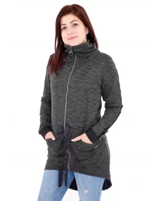 Női pulóver ALTISPORT AGNES FEKETE