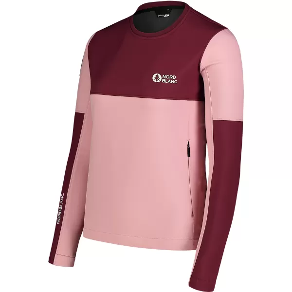  Női softshell kabát NORDBLANC COVE NBSSL7656 VILÁGOS RÓZSASZÍN 