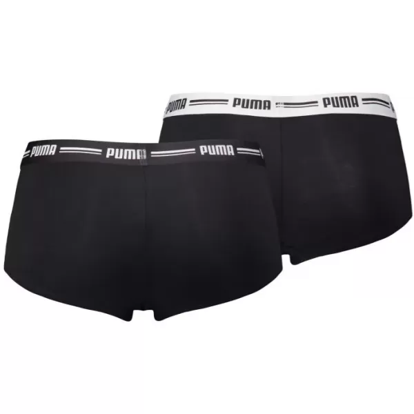  Női bugyi PUMA WOMEN MINI SHORT 2P PACK 90785303 FEKETE 