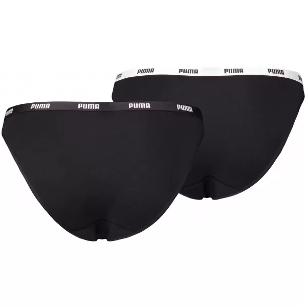  Női bugyi PUMA WOMEN BIKINI 2P PACK 90785103 FEKETE 