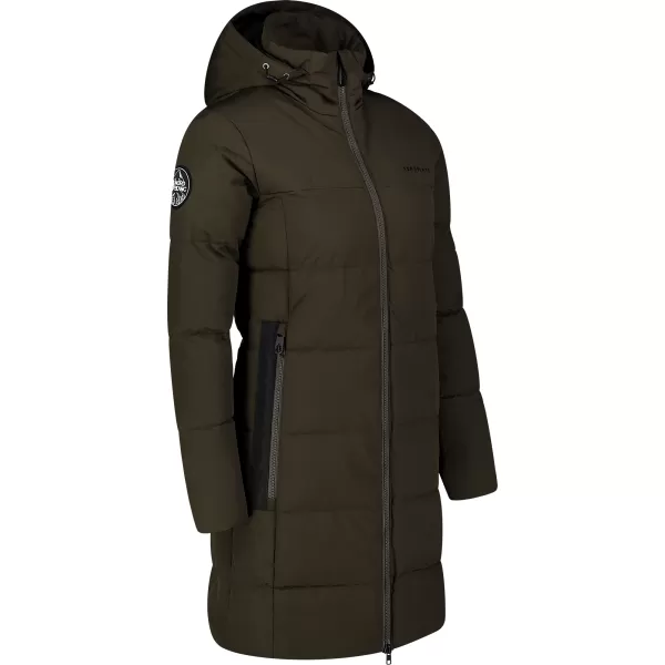 Női télikabát NORDBLANC EXQUISITE NBWJL7722 ZÖLD 