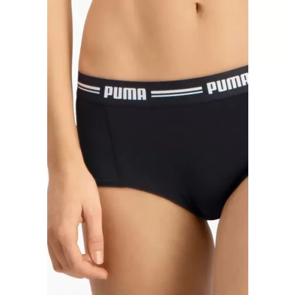  Női bugyi PUMA WOMEN MINI SHORT 2P PACK 90785303 FEKETE 