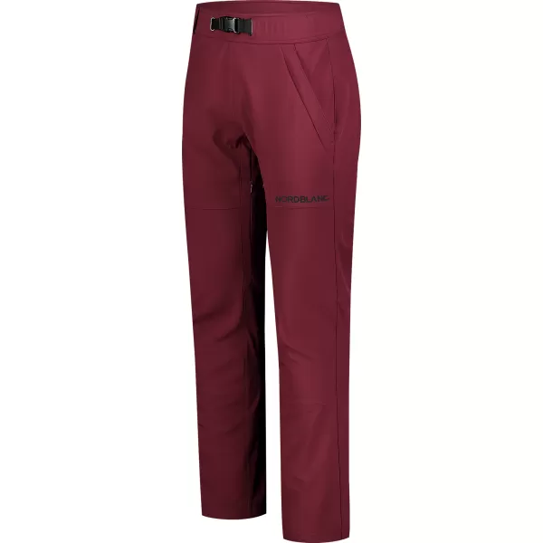  Férfi softshell nadrág NORDBLANC ENCAPSULATED NBFPM7731 BURGUNDIA 