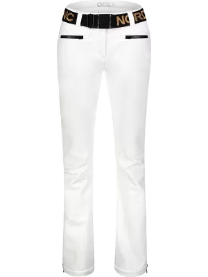 Női softshell sínadrág NORDBLANC MELLEABLE NBWPL7728 FEHÉR