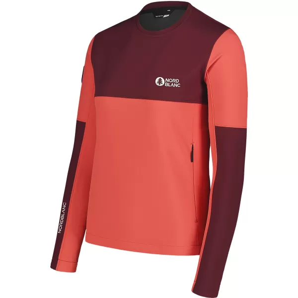  Női softshell kabát NORDBLANC COVE NBSSL7656 VÖRÖS KORALL 