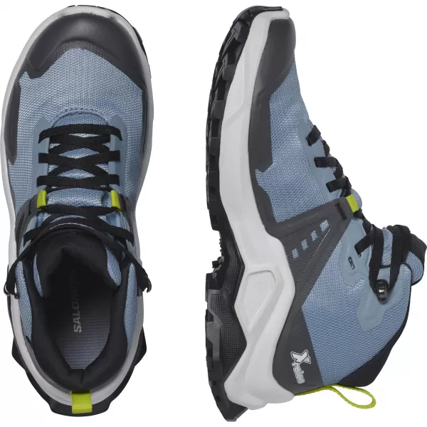  Gyerekcipők SALOMON X RAISE MID GORE-TEX L47071600 KIFAKULT FARMER/INDIGÓSÁRMÁNY/SAVAS MÉSZ 