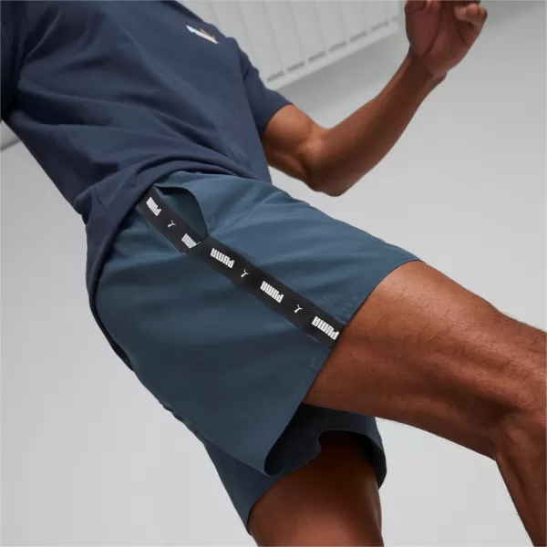  Férfi rövidnadrág PUMA ESS+ TAPE WOVEN SHORTS 849043-16 KÉK 