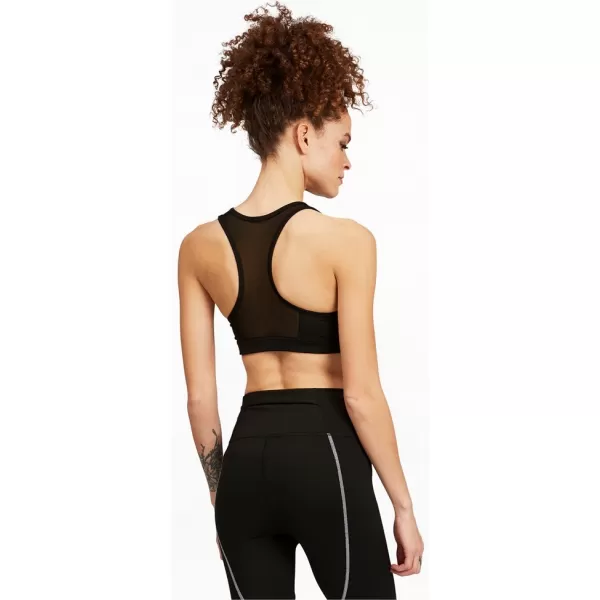  Női melltartó PUMA MID IMPACT 4KEEPS GRAPHIC BRA PM 520306-90 FEKETE 