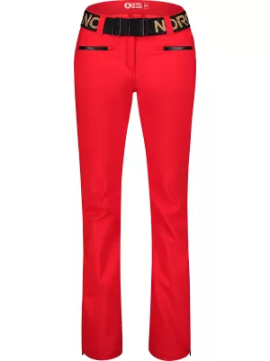 Női softshell sínadrág NORDBLANC MELLEABLE NBWPL7728 PIROS