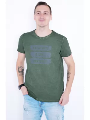 Férfi póló KIXMI PAUL ZÖLD