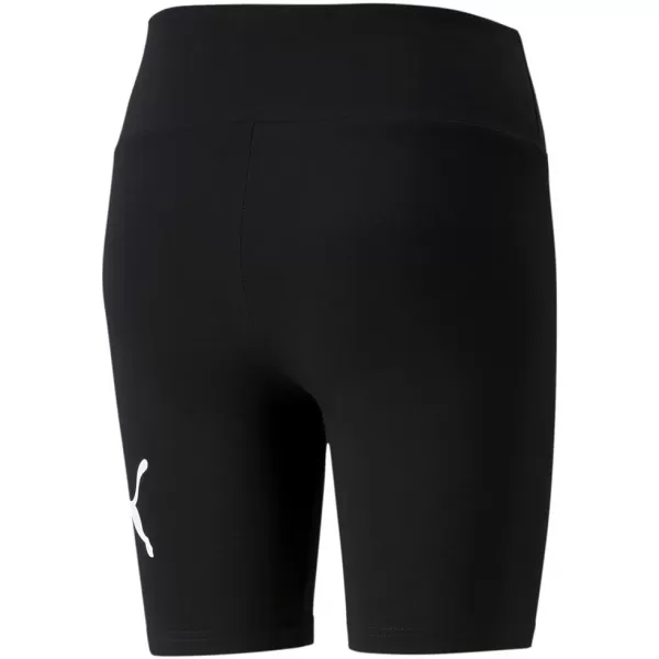  Női leggings PUMA ESS 7 LOGO SHORT LEGGINGS 848347-01 FEKETE 