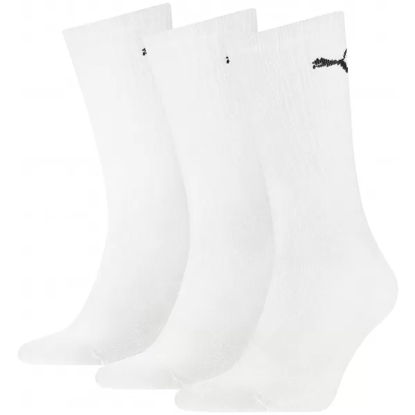  Zokni PUMA CREW SOCK LIGHT 3P 90794002 FEHÉR 