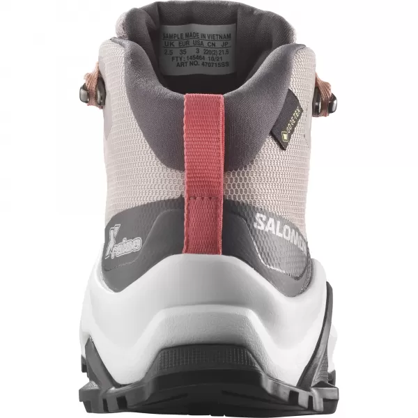 Gyerekcipők SALOMON X RAISE MID GORE-TEX L47071500 RÓZSÁK HAMUJA/BARACK BÉZS/TEARÓZSA 