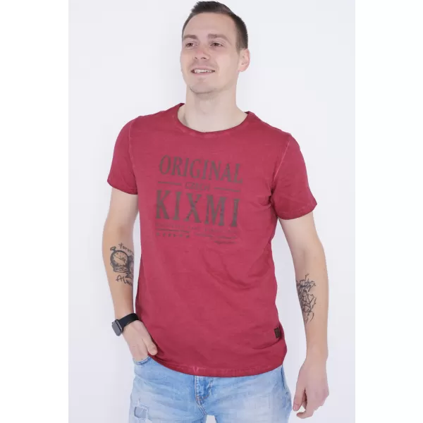  Férfi póló KIXMI PELTON BURGUNDIA 