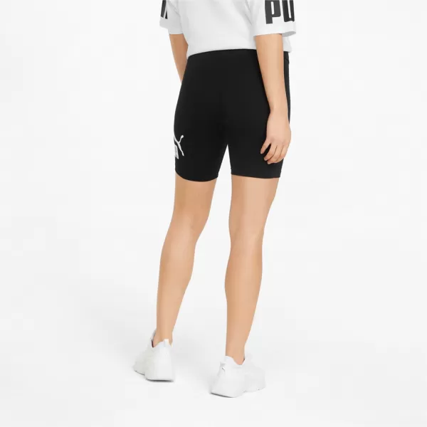  Női leggings PUMA ESS 7 LOGO SHORT LEGGINGS 848347-01 FEKETE 