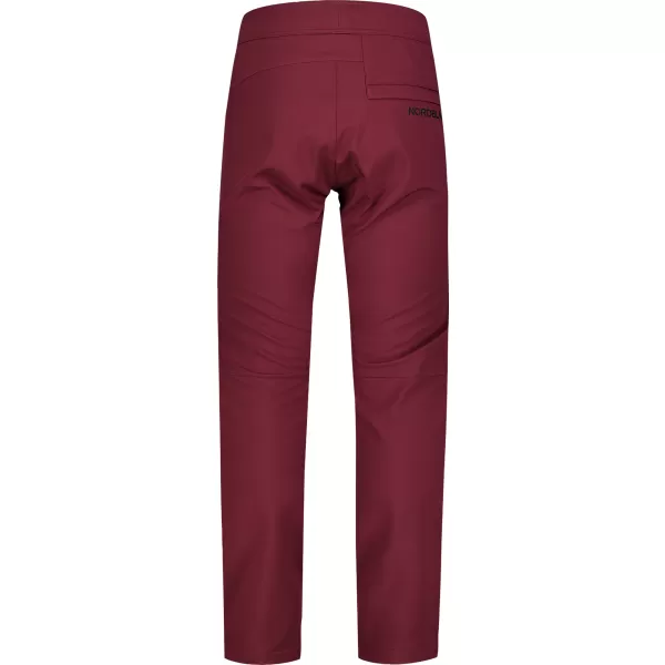  Férfi softshell nadrág NORDBLANC ENCAPSULATED NBFPM7731 BURGUNDIA 