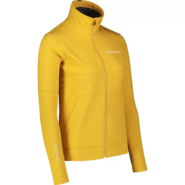  Női softshell kabát NORDBLANC FJORD NBSSL7657 SÁRGA 