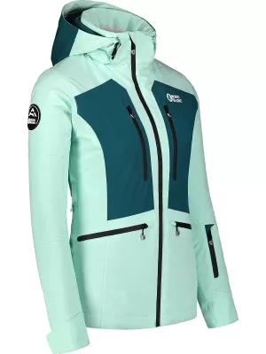 Női sídzseki NORDBLANC SNOW-SQUALL NBWJL7753 ZÖLD