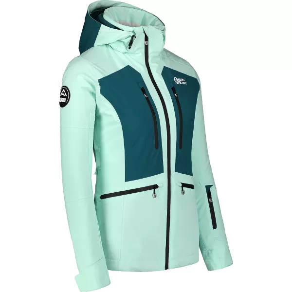  Női sídzseki NORDBLANC SNOW-SQUALL NBWJL7753 ZÖLD 