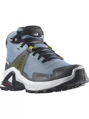 Gyerekcipők SALOMON X RAISE MID GORE-TEX L47071600 KIFAKULT FARMER/INDIGÓSÁRMÁNY/SAVAS MÉSZ