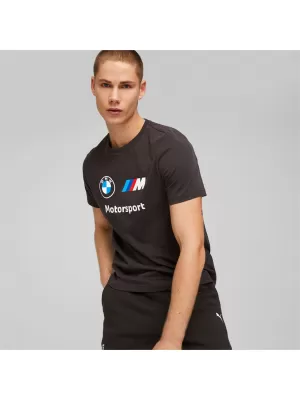 Férfi póló PUMA BMW MMS ESS LOGO TEE 538148-01 FEKETE