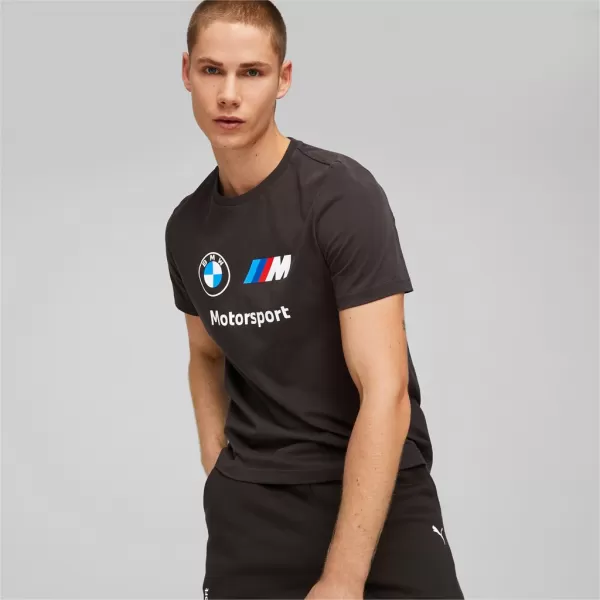  Férfi póló PUMA BMW MMS ESS LOGO TEE 538148-01 FEKETE 