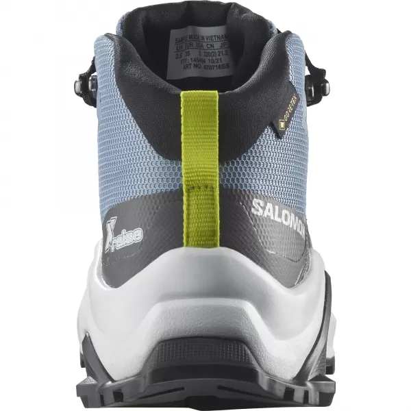  Gyerekcipők SALOMON X RAISE MID GORE-TEX L47071600 KIFAKULT FARMER/INDIGÓSÁRMÁNY/SAVAS MÉSZ 