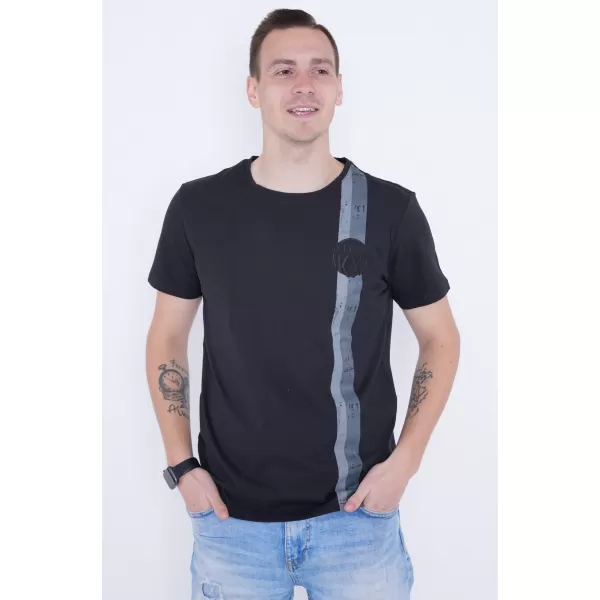  Férfi póló KIXMI PABLO FEKETE 