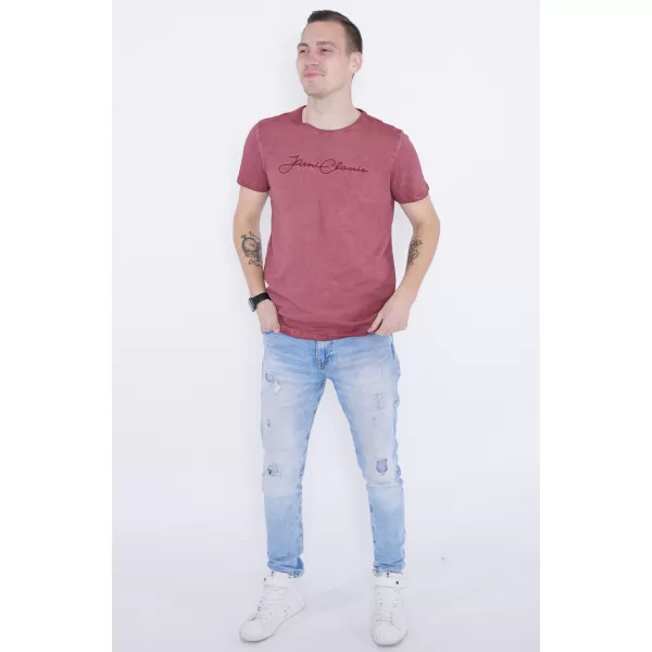  Férfi póló KIXMI PATRIC BURGUNDIA 