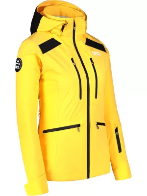 Női sídzseki NORDBLANC SNOW-SQUALL NBWJL7753 BOROSTYÁN