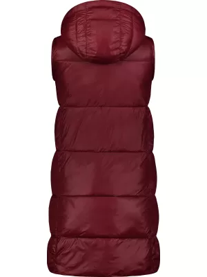 Női téli mellény NORDBLANC ORGANISM NBWJL7721 BURGUNDIA