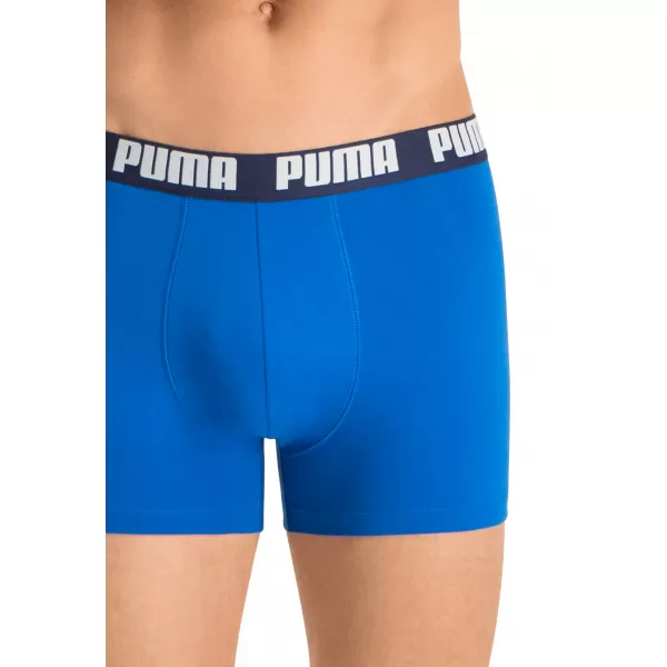  Férfi boxerek PUMA BASIC BOXER 2P 88886960 IGAZI KÉK 