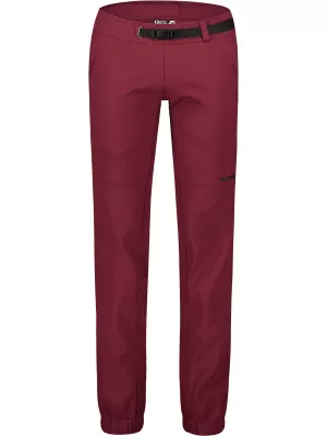 Női softshell nadrág NORDBLANC ELSA NBFPL7733 BURGUNDIA