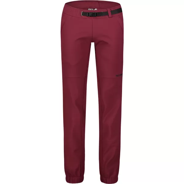  Női softshell nadrág NORDBLANC ELSA NBFPL7733 BURGUNDIA 