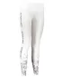 Női hosszú prémium leggings ALTISPORT SWE/ALW02S04 FEHÉR SZÜRKE