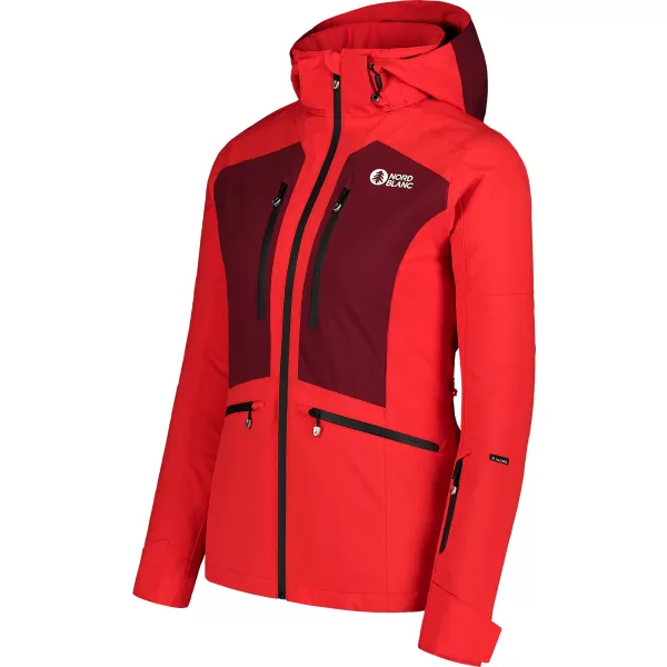  Női sídzseki NORDBLANC SNOW-SQUALL NBWJL7753 PIROS 