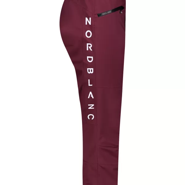  Férfi sínadrág NORDBLANC SLALOM NBWP7766 BURGUNDIA 