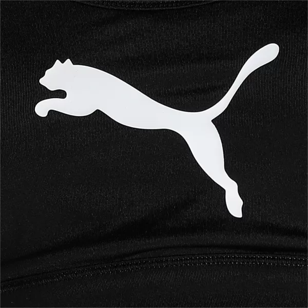  Női melltartó PUMA MID IMPACT 4KEEPS GRAPHIC BRA PM 520306-90 FEKETE 