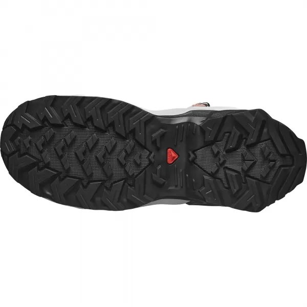  Gyerekcipők SALOMON X RAISE MID GORE-TEX L47071500 RÓZSÁK HAMUJA/BARACK BÉZS/TEARÓZSA 