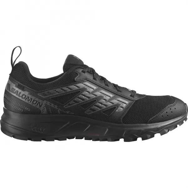  Férfi cipők SALOMON WANDER L47152500 FEKETE/ÓN/DÉRSZÜRKE 